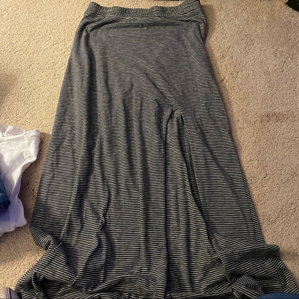 Long Striped Dress